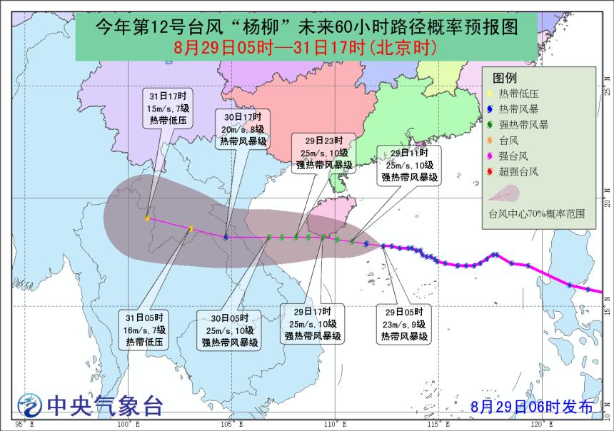 杨柳村民委员会天气预报更新通知