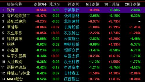 股票最新概念板块，探索未来投资新领域的新机遇